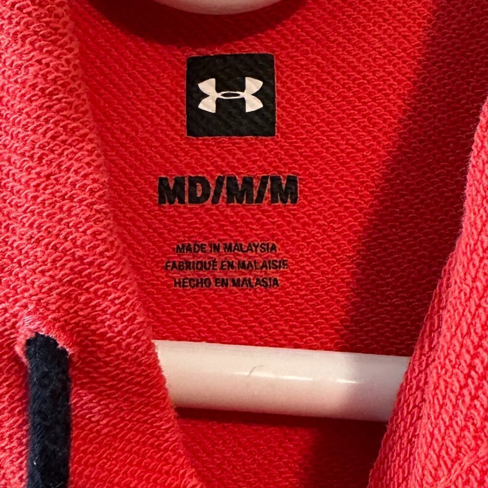 NWOT Under Armour "Project Rock" Men's Workout Hoodie - Picture 2 of 3